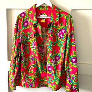 Lucy and Laurel linen light weight jacket. Size 2x.  Nonsmoking home.